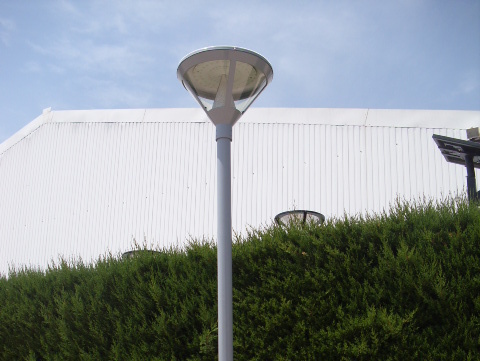 Lampadaire solaire autonome Mairie, Abri bus